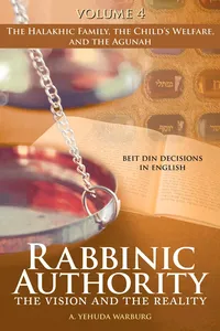 Rabbinic Authority, Volume 4_cover