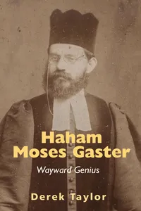 Haham Moses Gaster_cover