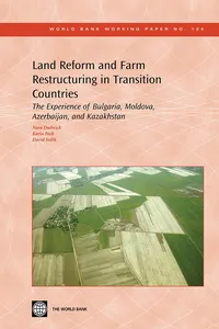 Land Reform and Farm Restructuring in Transition Countries_cover