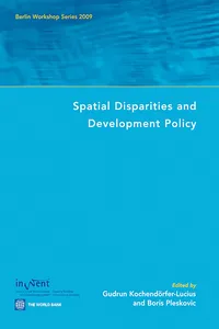Spatial Disparities and Development Policy_cover