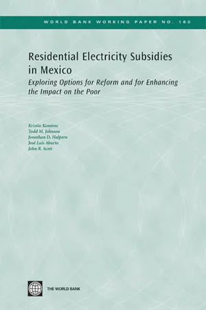 Residential Electricity Subsidies in Mexico