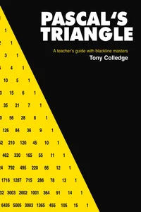 Pascal's Triangle: Teachers' Guide_cover