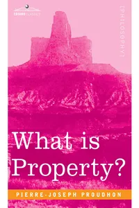 What is Property?_cover