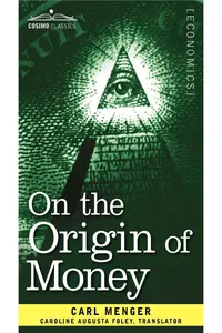 On the Origin of Money_cover