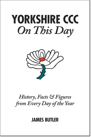 Yorkshire CCC On This Day