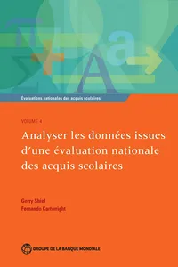 Évaluations nationales des acquis scolaires, Volume 4_cover