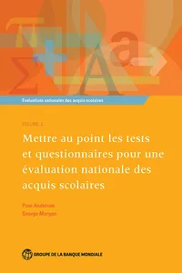 Évaluations nationales des acquis scolaires, Volume 2_cover