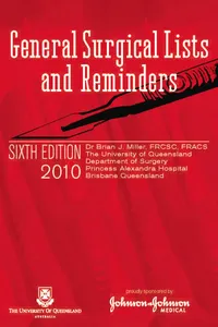 General Surgical Lists and Reminders_cover