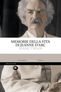 Memorie della vita di Jeanne D'Arc_cover