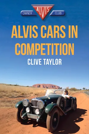 Alvis Cars in Competition