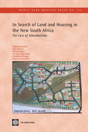 In Search of Land and Housing in the New South Africa