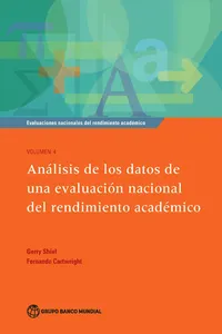 Evaluaciones nacionales del rendimiento académico Volumen 4_cover
