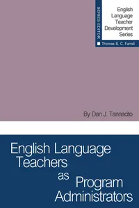 English Language Teachers as Program Administrators_cover
