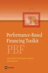 Performance-Based Financing Toolkit_cover