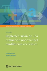 Evaluaciones nacionales del rendimiento académico Volumen 3_cover