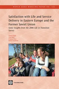 Satisfaction with Life and Service Delivery in Eastern Europe and the Former Soviet Union_cover
