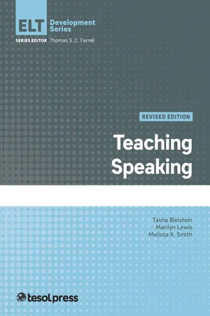 Teaching Speaking, Revised Edition