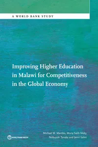 Improving Higher Education in Malawi for Competitiveness in the Global Economy_cover