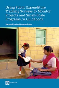 Using Public Expenditure Tracking Surveys to Monitor Projects and Small-Scale Programs_cover
