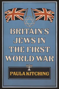 Britain's Jews in the First World War_cover
