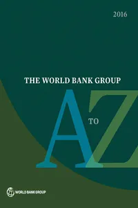 The World Bank Group A to Z 2016_cover