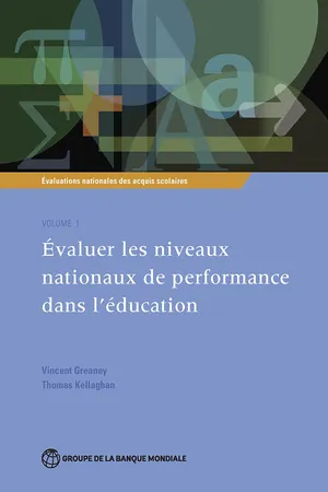 Évaluations nationales des acquis scolaires, Volume 1