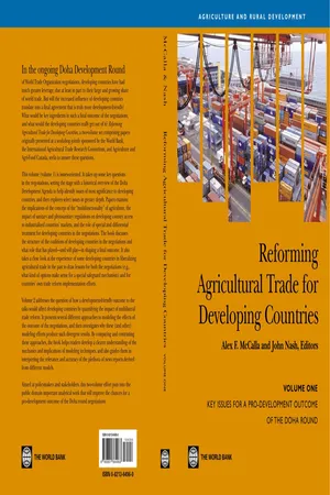 Reforming Agricultural Trade for Developing Countries