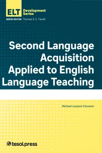 Second Language Acquisition Applied to English Language Teaching_cover