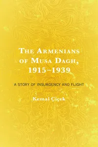 The Armenians of Musa Dagh, 1915–1939_cover