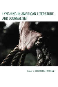 Lynching in American Literature and Journalism_cover