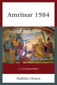 Amritsar 1984_cover