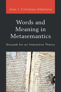 Words and Meaning in Metasemantics_cover