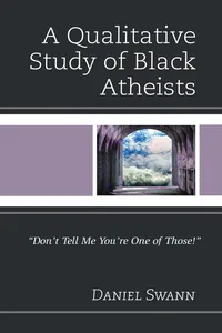 A Qualitative Study of Black Atheists_cover