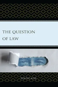 The Question of Law_cover