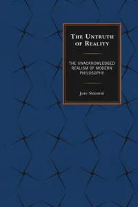The Untruth of Reality_cover