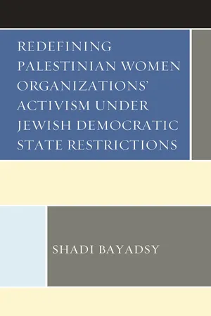Redefining Palestinian Women Organizations’ Activism under Jewish Democratic State Restrictions
