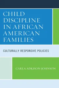 Child Discipline in African American Families_cover