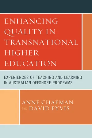 Enhancing Quality in Transnational Higher Education
