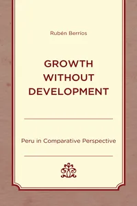 Growth without Development_cover
