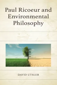Paul Ricoeur and Environmental Philosophy_cover
