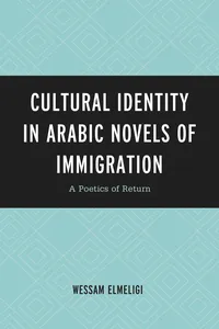 Cultural Identity in Arabic Novels of Immigration_cover