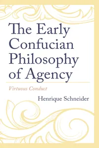 The Early Confucian Philosophy of Agency_cover