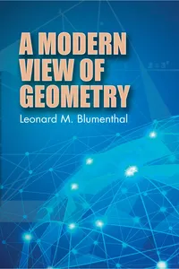 A Modern View of Geometry_cover