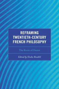 Reframing Twentieth-Century French Philosophy_cover