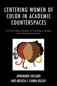 Centering Women of Color in Academic Counterspaces_cover