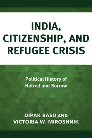 India, Citizenship, and Refugee Crisis