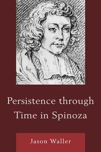 Persistence through Time in Spinoza_cover