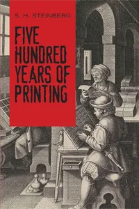 Five Hundred Years of Printing_cover