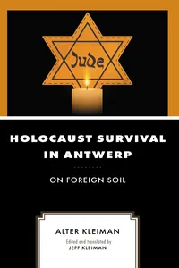 Holocaust Survival in Antwerp_cover