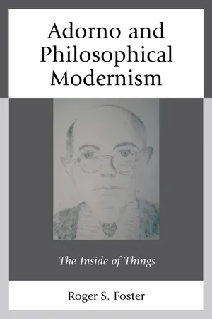 Adorno and Philosophical Modernism